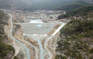 Eskişehir Mihalıççık Güreş Göleti’nde su...