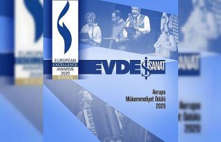 ’Evde Sanat Zamanı’ projesine Avrupa mükemmeliyet...