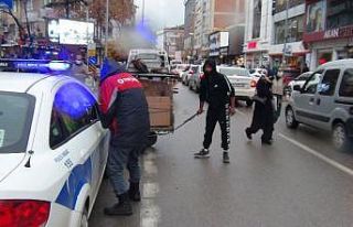 Evrakları eksik olan hurdacının ekmek teknesi bağlandı