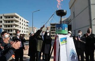 Eyyübiye doğalgaza kavuştu