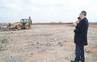 Eyyübiye’de araç garaj parkı çalışmaları