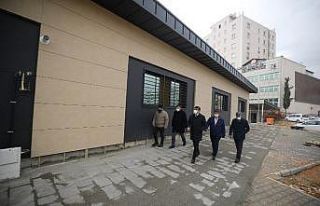 Fadıloğlu, Mücahitler Mahallesi’ndeki tesisi...