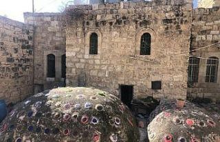 Filistinli Samir, eski Türk hamamını yeniden inşa...