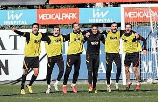 Galatasaray, Antalyaspor maçı hazırlıklarını...