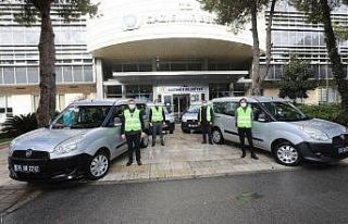 Gaziemir Belediyesinden filyasyon ekiplerine ulaşım...