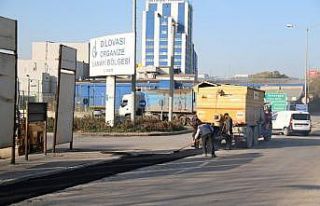 Gebze ve Dilovası yolları asfaltlandı