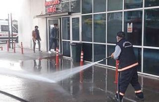 Gebze’de sokakları kısıtlamada baştan sona temizleniyor