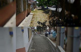 Gediz’de yol ve otopark çalışmaları devam ediyor