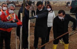 “Geleceğe Nefes Ol Kampanyası”nda ilk fidan...