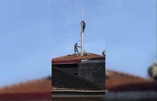 Gelen tepkilere rağmen ev benim dedi baz istasyonun...
