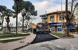 Gemlik’te hizmetler sürüyor, yeni spor tesisi...
