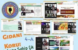 “Gıdanı Koru” kampanyası EBA üzerinden anlatıldı