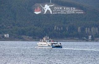 Gökçeada seferlerine fırtına engeli