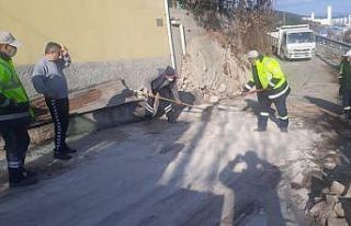 Gölet ve enerji hatlarındaki çalışmalar devam...