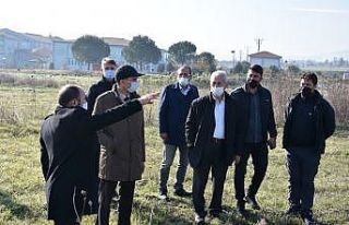 Gönen’de fakülte için sondaj çalışmaları...
