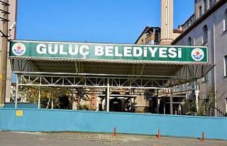 Gülüç Belediyesi cami cemaati için sundurma yaptı