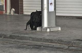 Gümüşhane’de şüpheli çantadan elbise çıktı