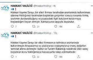 Haberi Hakkari Valiliği duyurdu