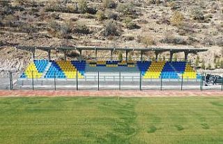 Hacılar Stadı Tamamlandı