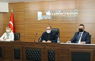 Hacılar’da yılın son meclis toplantısı yapıldı