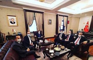 Hakkari heyetinin Ankara ziyaretleri devam ediyor