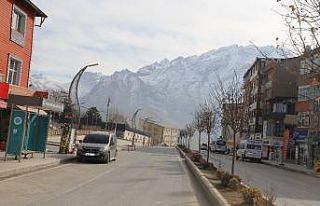 Hakkari sessizliğe büründü