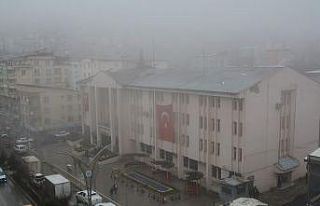 Hakkari’de yağmur ve sis etkili oldu