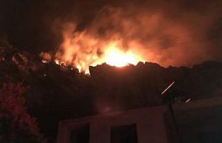 Hatay’da çıkan yangın 6 saat sonra söndürüldü...