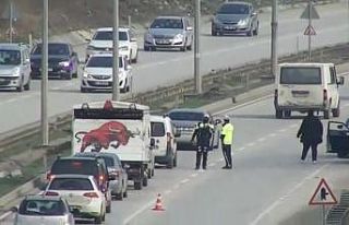 Hatay’da drone destekli trafik denetimi