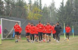 Hatayspor, Antalyaspor maçının hazırlıklarına...