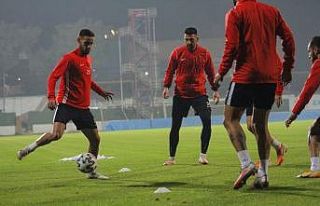 Hatayspor, BB Erzurumspor maçının hazırlıklarını...