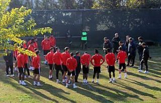 Hatayspor, Konyaspor maçının hazırlıklarına...