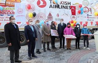 ‘Hediye Karavanı’nın ilk durağı Malatya oldu