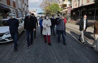 Hürriyet, asfalt çalışmalarını yerinde inceledi