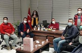 Huzur-Sen’den 112 acil sağlık hizmetlerine ziyaret