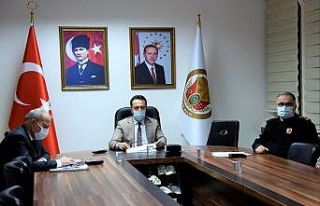 İçişleri Bakanı Süleyman Soylu ile video konferans...
