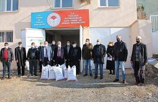 Iğdır’da çiftçilere Baklagil tohumu dağıtıldı