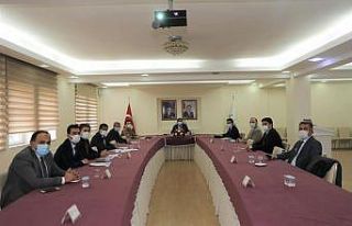 Iğdır’da İl pandemi kurulu toplantısı yapıldı