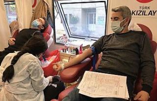 Iğdır’da kan bağışı kampanyası düzenlendi