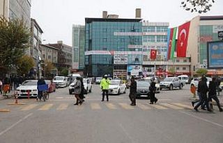 Iğdır’da önce yaya uygulaması gerçekleşti