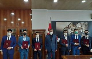 Iğdır’ın ilk hafızları belgelerini aldı