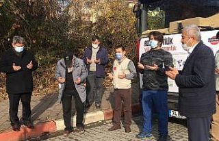 İHH yardım tırı Suriye için yola çıktı