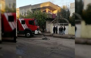 İkamet yangını korkuttu