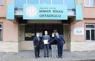 İlçe Milli Eğitim Müdürü Baş okullara ziyarette...