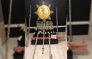 İnşaat demirleri arasında uyuşturucu ele geçirildi