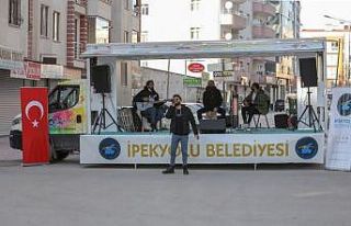 İpekyolu Belediyesinden korona virüslü günlerde...