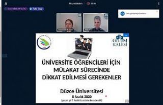 İş mülakatında dikkat edilmesi gerekenler konuşuldu