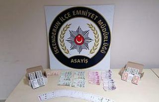 İskenderun’da kumar operasyonu