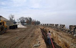 Isparta’da Kirazlıdere projesinde çalışmalar...