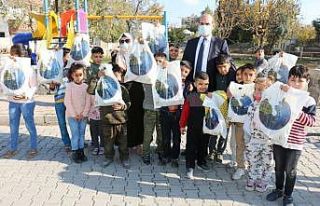 İstanbul’dan Akçakale’deki çocuklara temizlik...